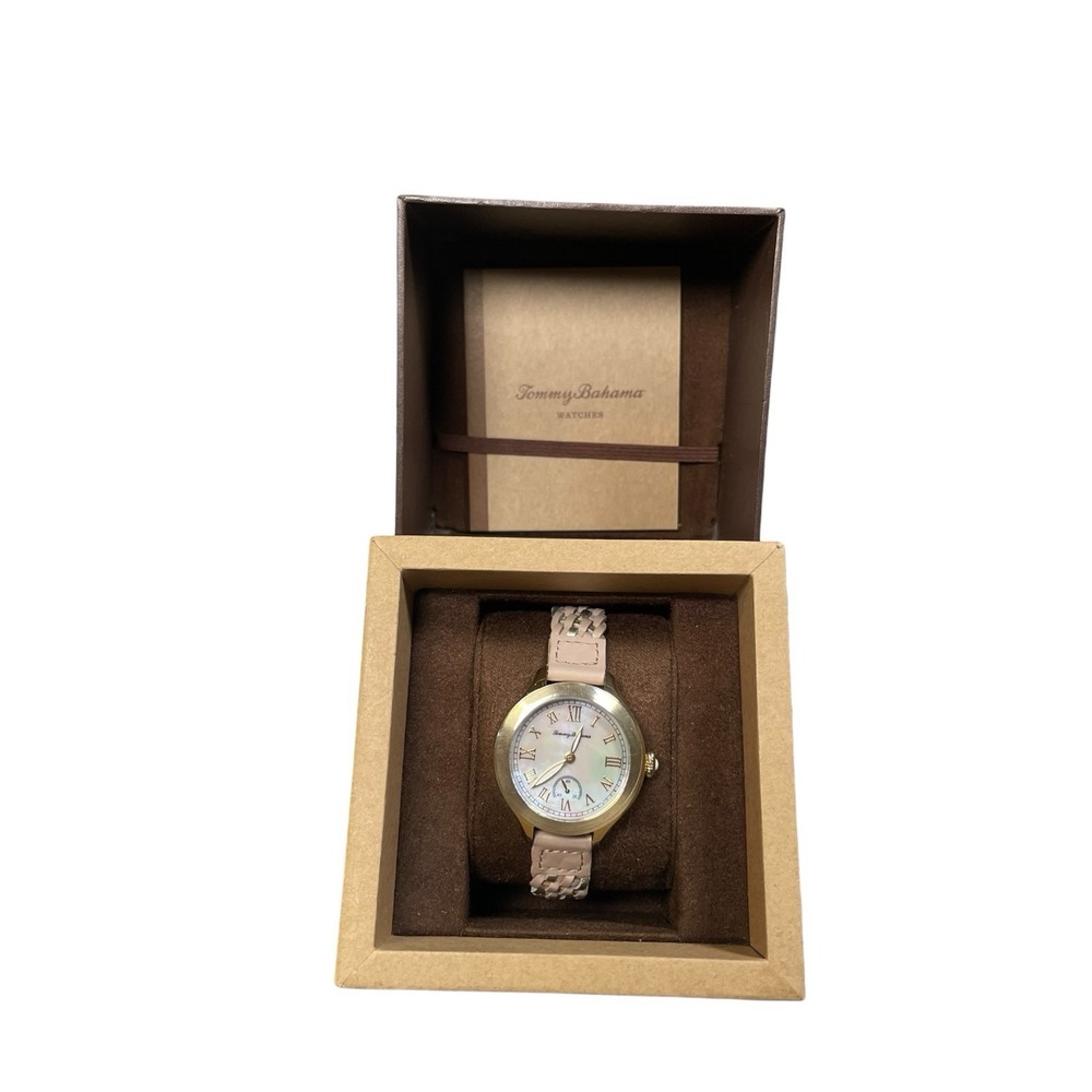 Women's Tommy Bahama Waikiki Dream Wristwatch Pale Pink Color